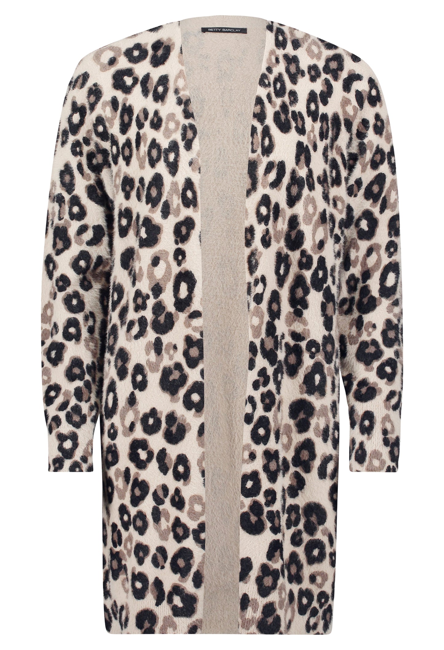 Animal Print Longline Cardigan