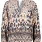 Abstract Print Blouse