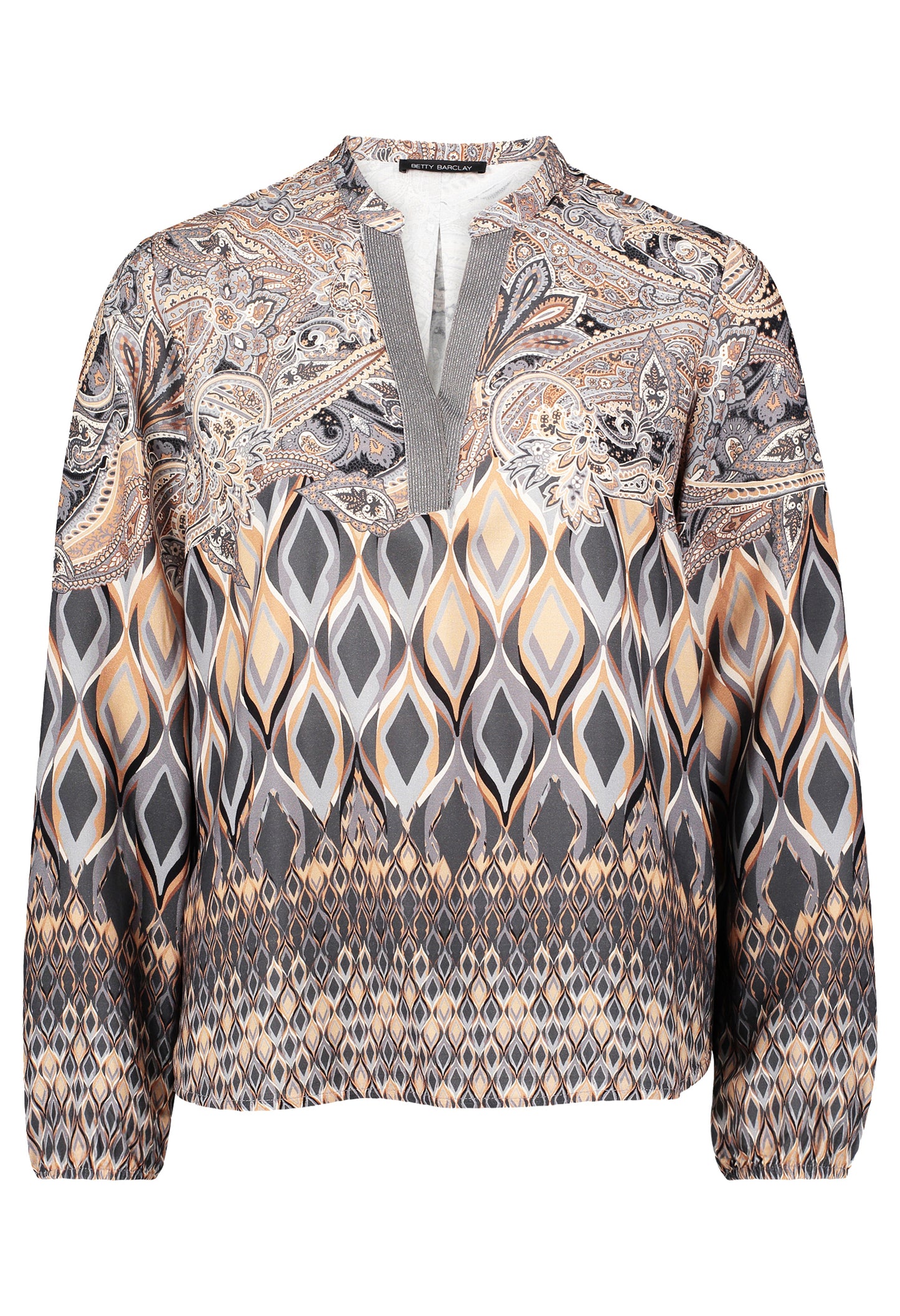 Abstract Print Blouse