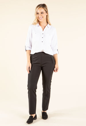 Angelika Zip Pocket Trousers