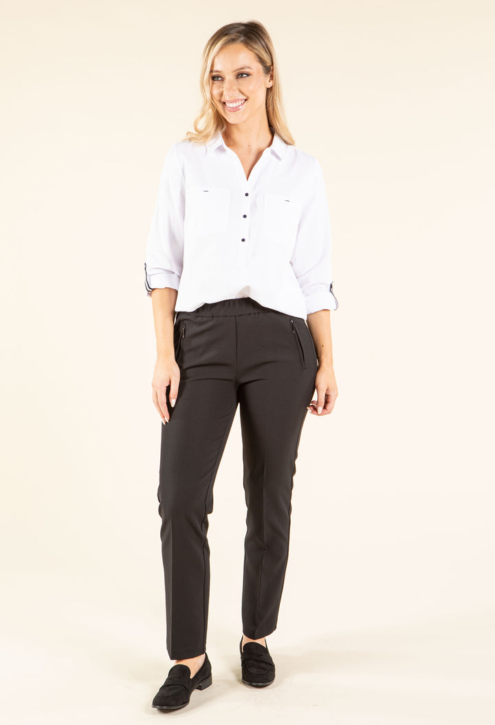 Angelika Zip Pocket Trousers