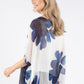 Abstract Floral Waterfall Top