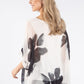 Abstract Floral Waterfall Top