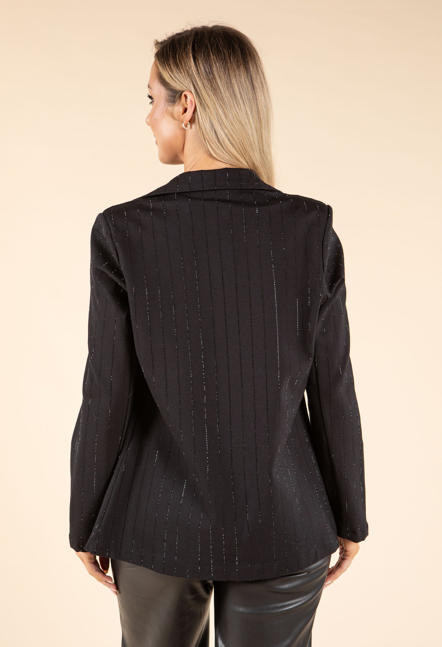 Diamante Stripe Detail Blazer