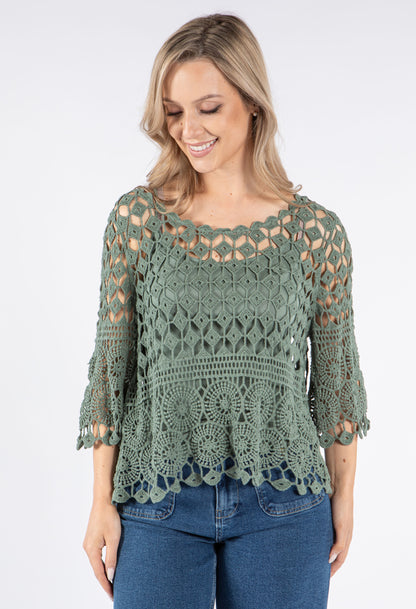 Crochet Two in One Top