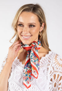 Floral Print Scarf