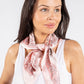 Graphic Animal Print Satin Scarf
