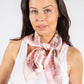 Graphic Animal Print Satin Scarf