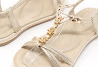 Floral Gem Sandals
