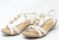 Diamond and Floral Wedge