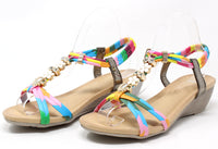 Diamond and Floral Wedge