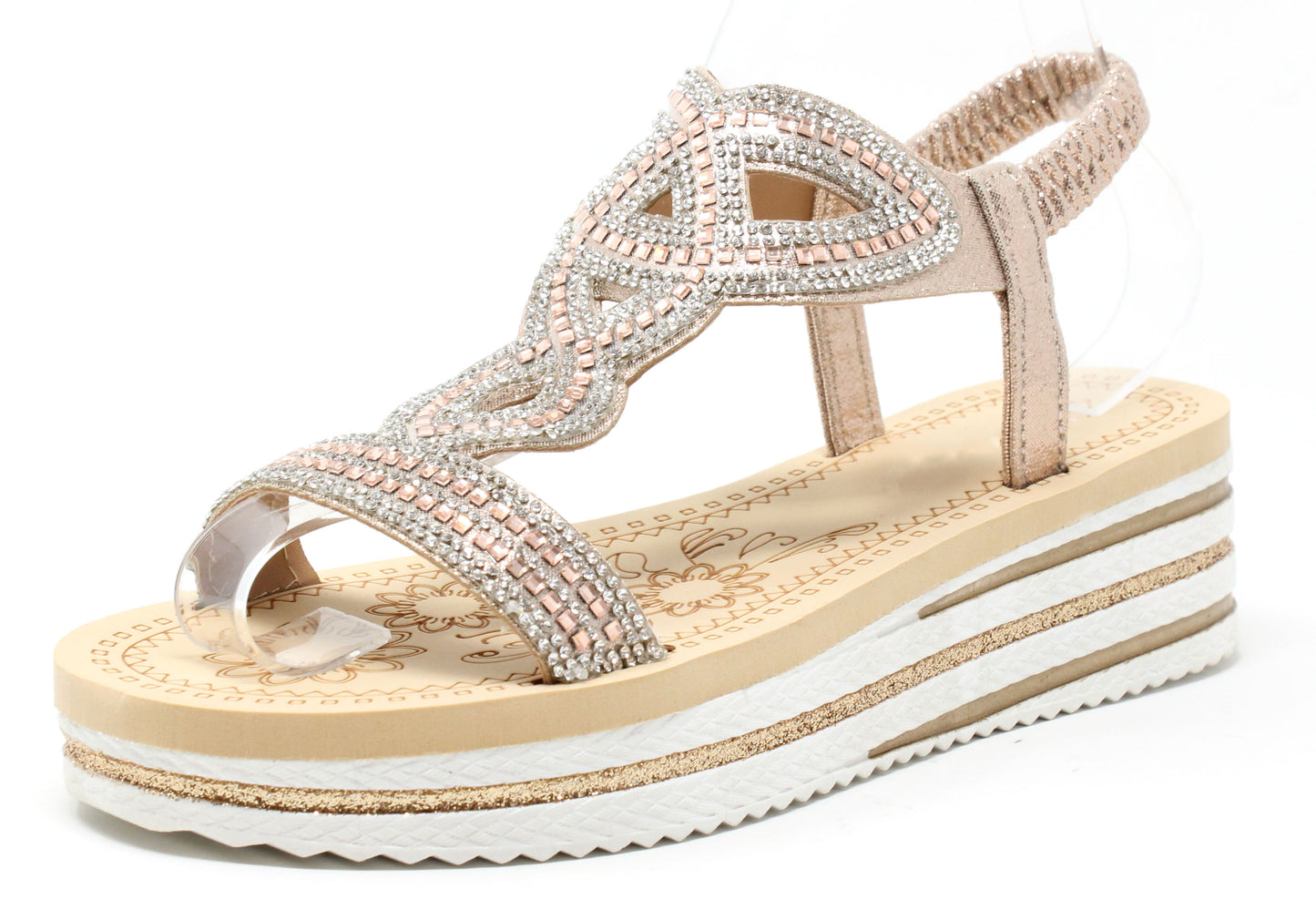 Diamante Mosaic Sandal