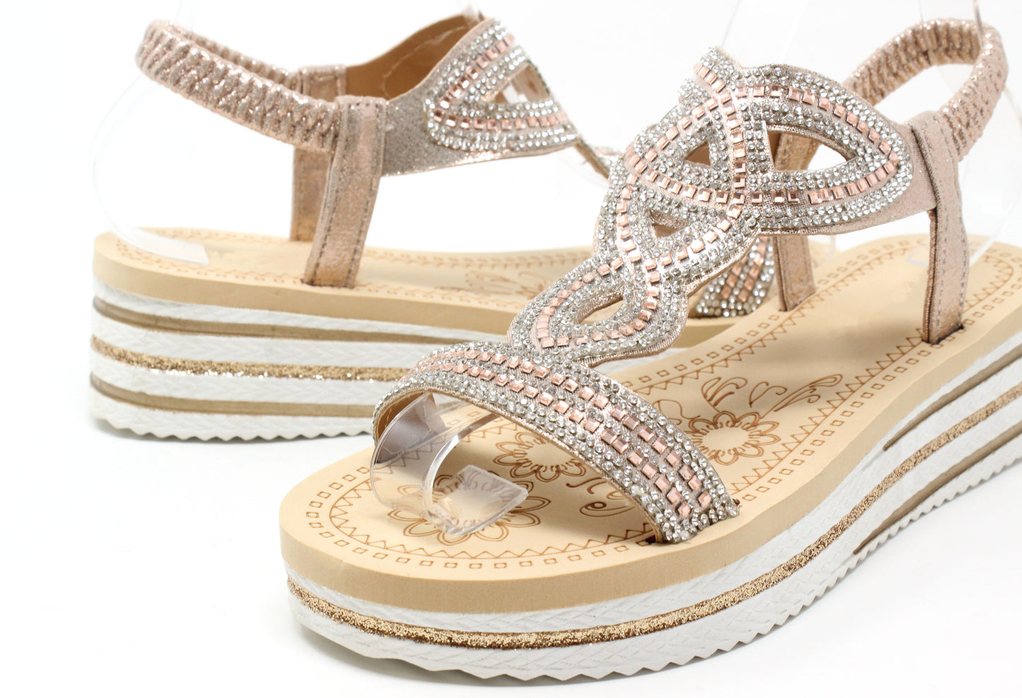 Diamante Mosaic Sandal