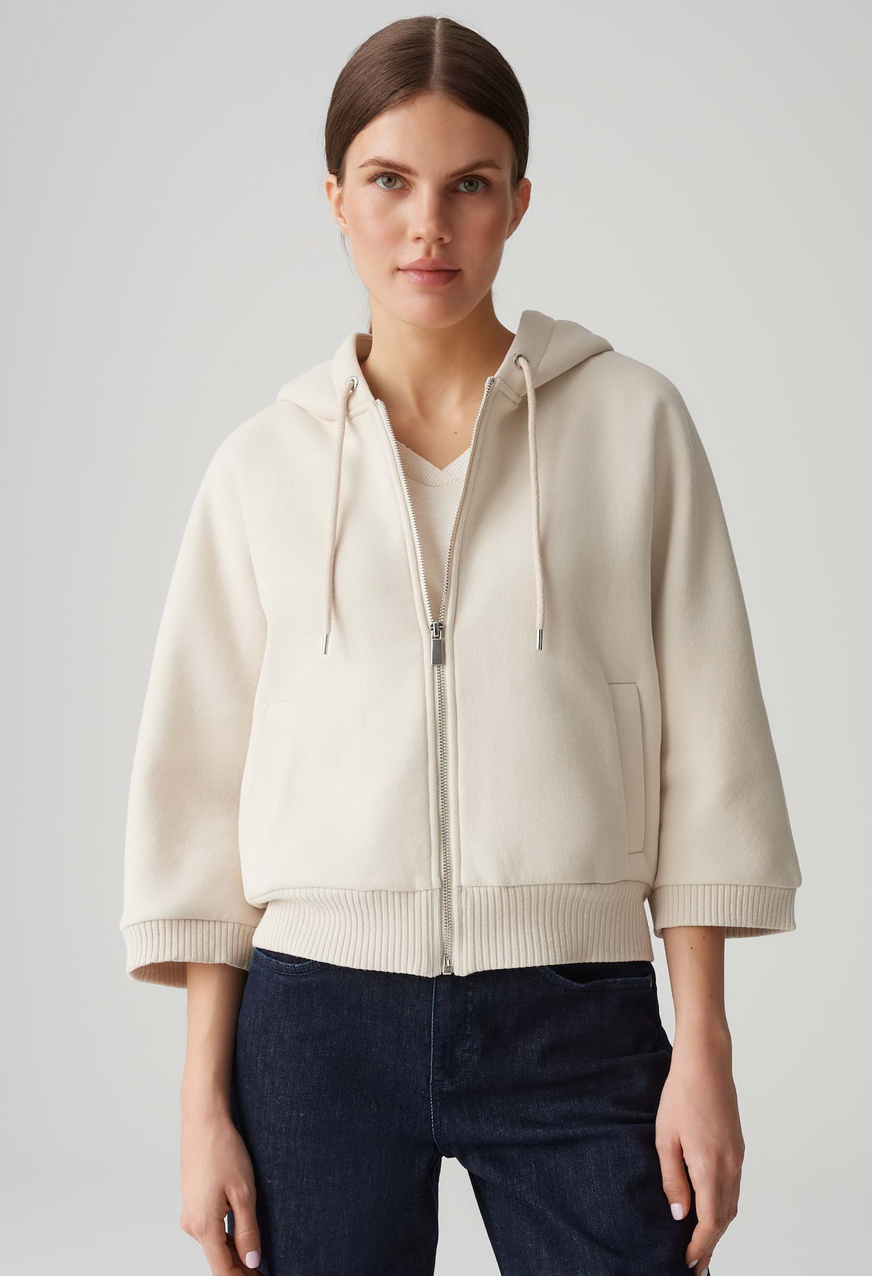 Genita Loose Hooded Jacket