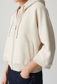 Genita Loose Hooded Jacket