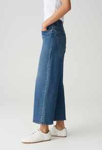 Lanah Cropped Wide Leg Jeans
