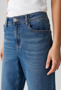 Lanah Cropped Wide Leg Jeans