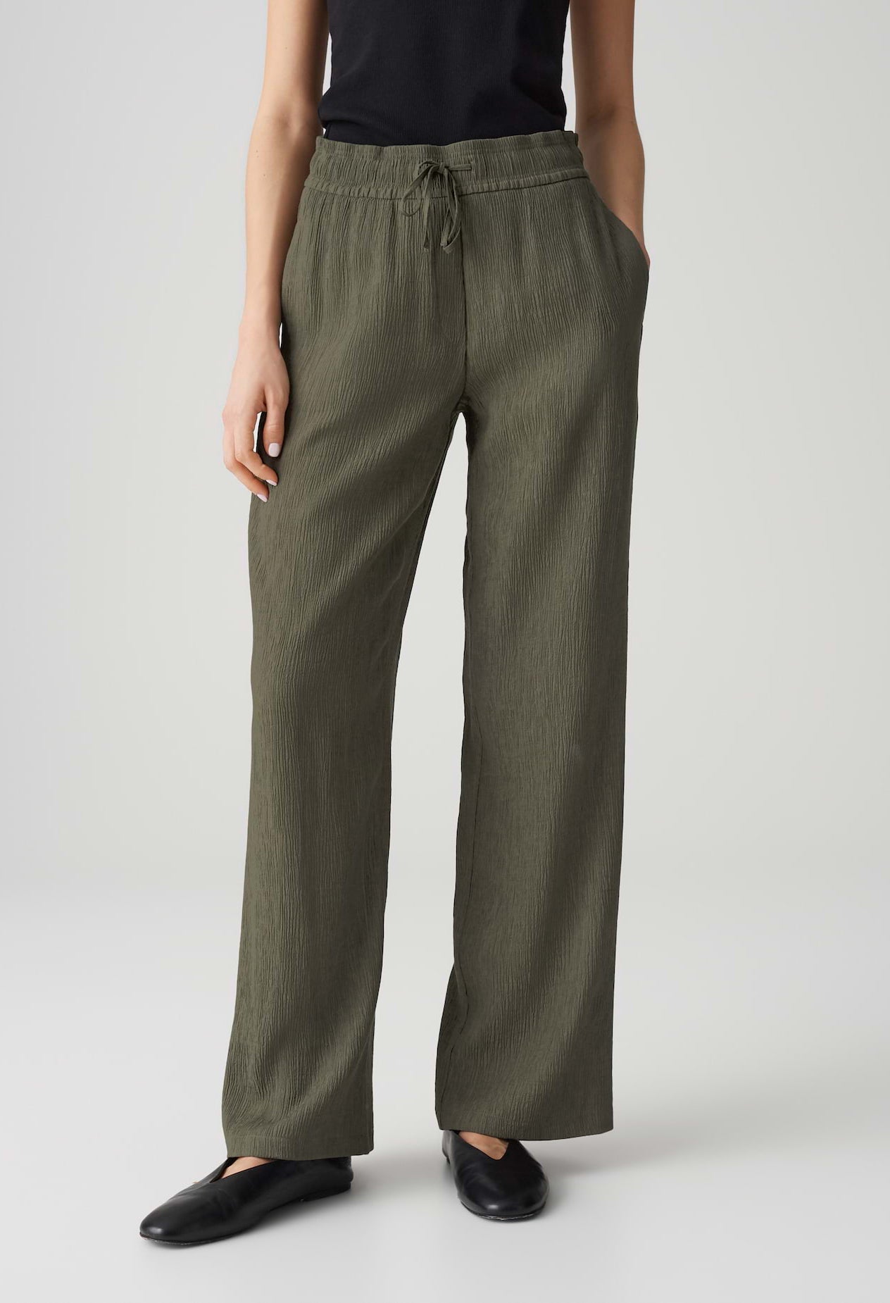 Opus Marou Crinkle Trousers