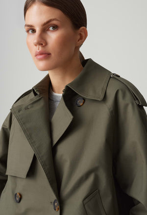 Hawena Loose Trench Jacket