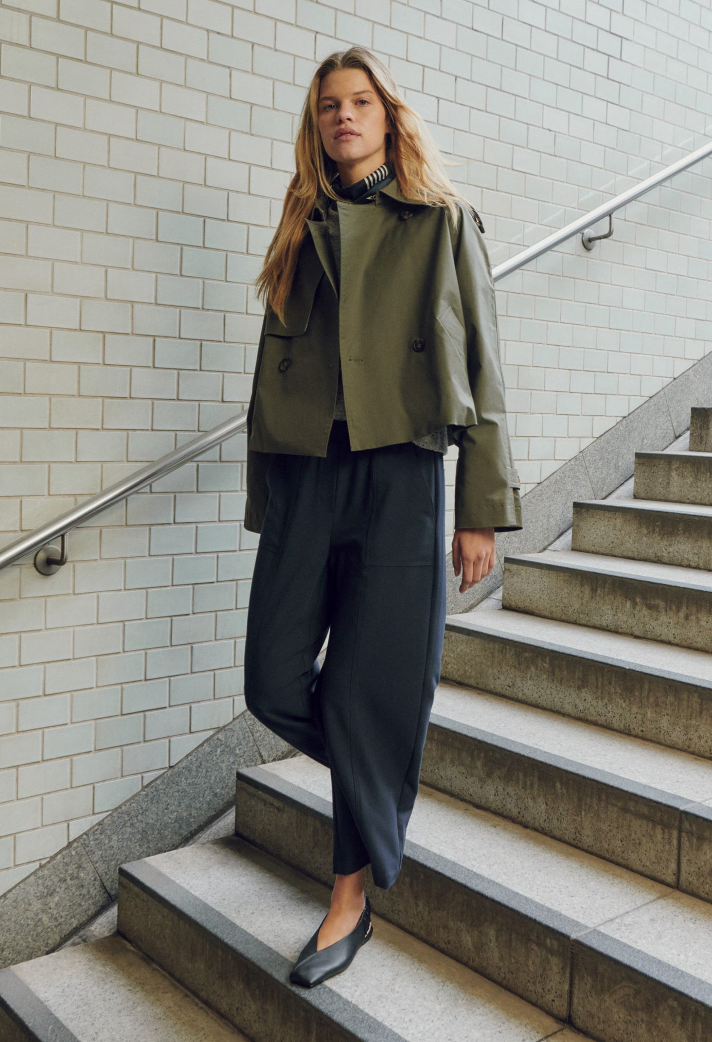 Hawena Loose Trench Jacket