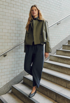 Hawena Loose Trench Jacket