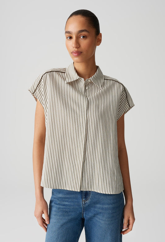 Famella regular striped blouse