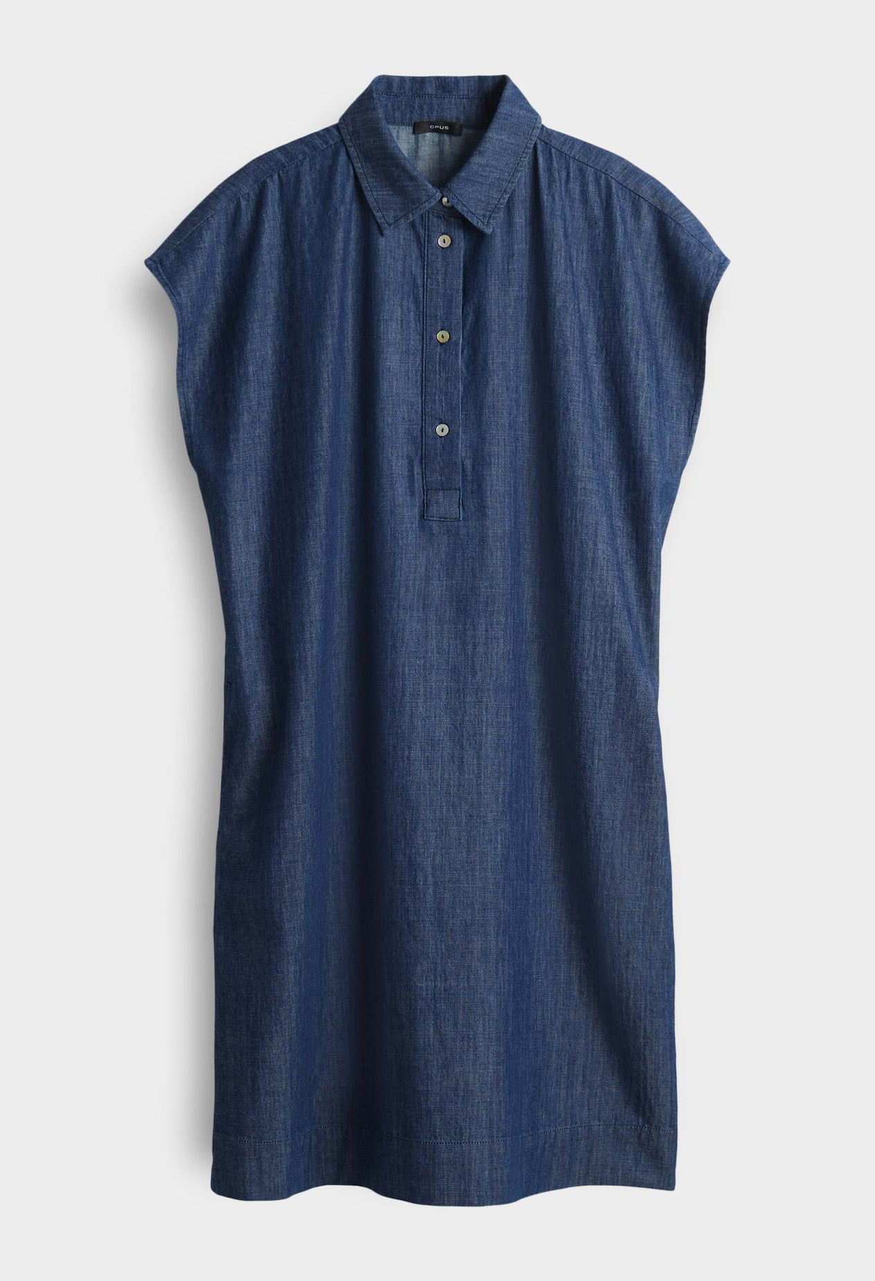 Wellja Loose Denim Shirt Dress