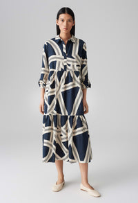 Werano Lane Printed Midi Dress