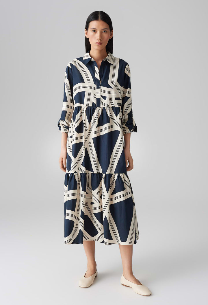 Werano Lane Printed Midi Dress