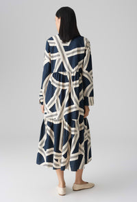 Werano Lane Printed Midi Dress