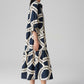 Werano Lane Printed Midi Dress