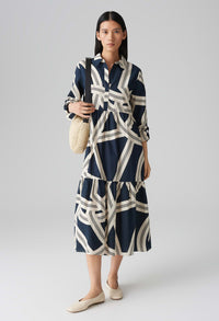 Werano Lane Printed Midi Dress