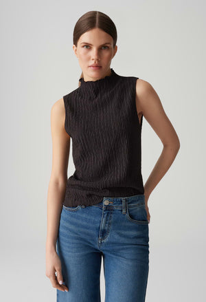 Idala slim jersey top