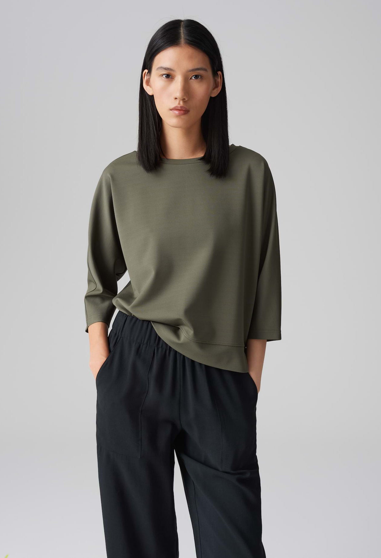 Salane Loose Jersey Blouse