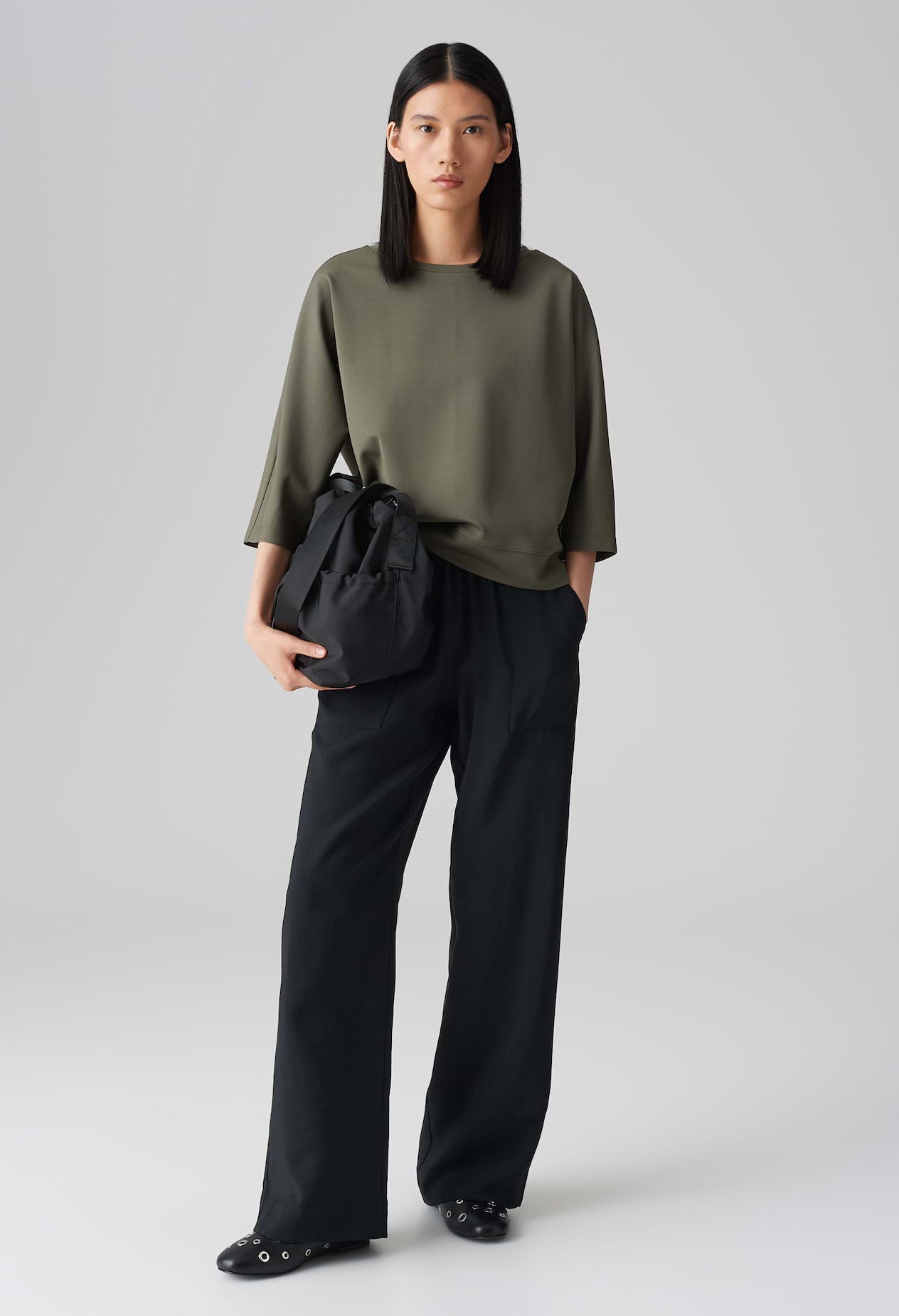 Salane Loose Jersey Blouse