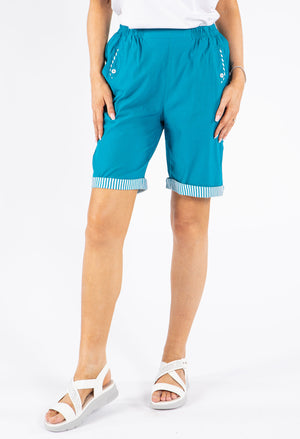 Pull On Bermuda Shorts