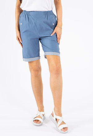 Pull On Bermuda Shorts