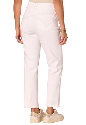 "Ab"solution High Rise Slim Straight Pants
