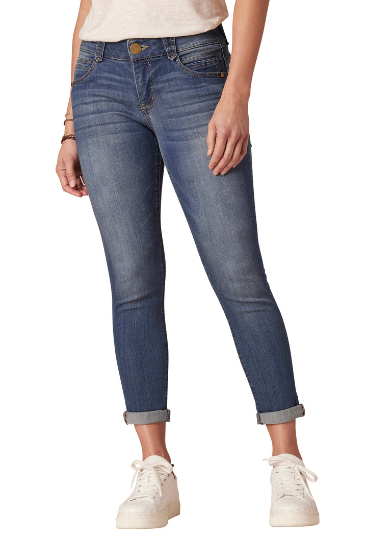 "Ab"solution® Ankle Skimmer Blue Jeans