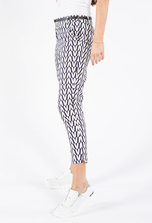 Chevron Slim Fit Trousers