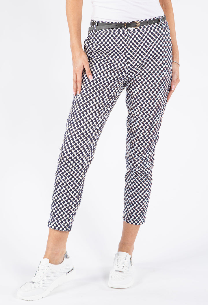 Love Heart Slim Fit Trousers