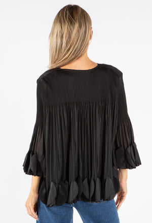 Petal Pleated Blouse