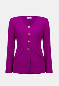 Formal Round-neck Top