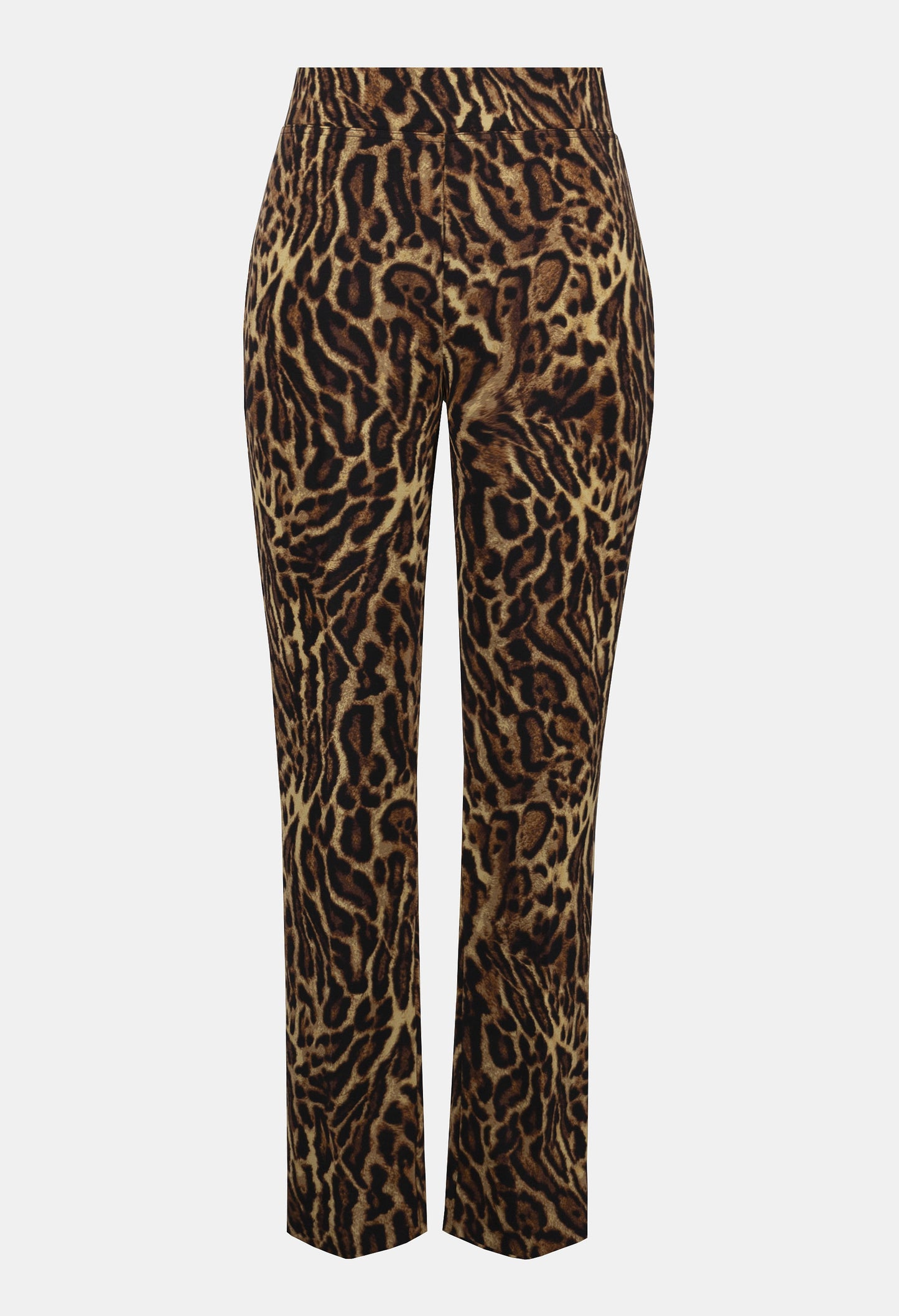 Slim Animal Print Trousers