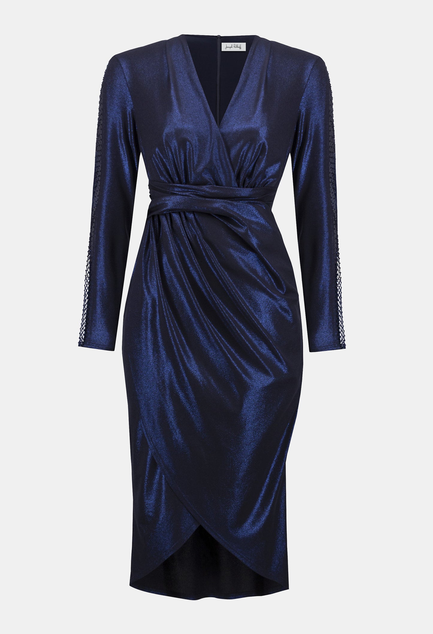 Formal V-neck Midi Dress