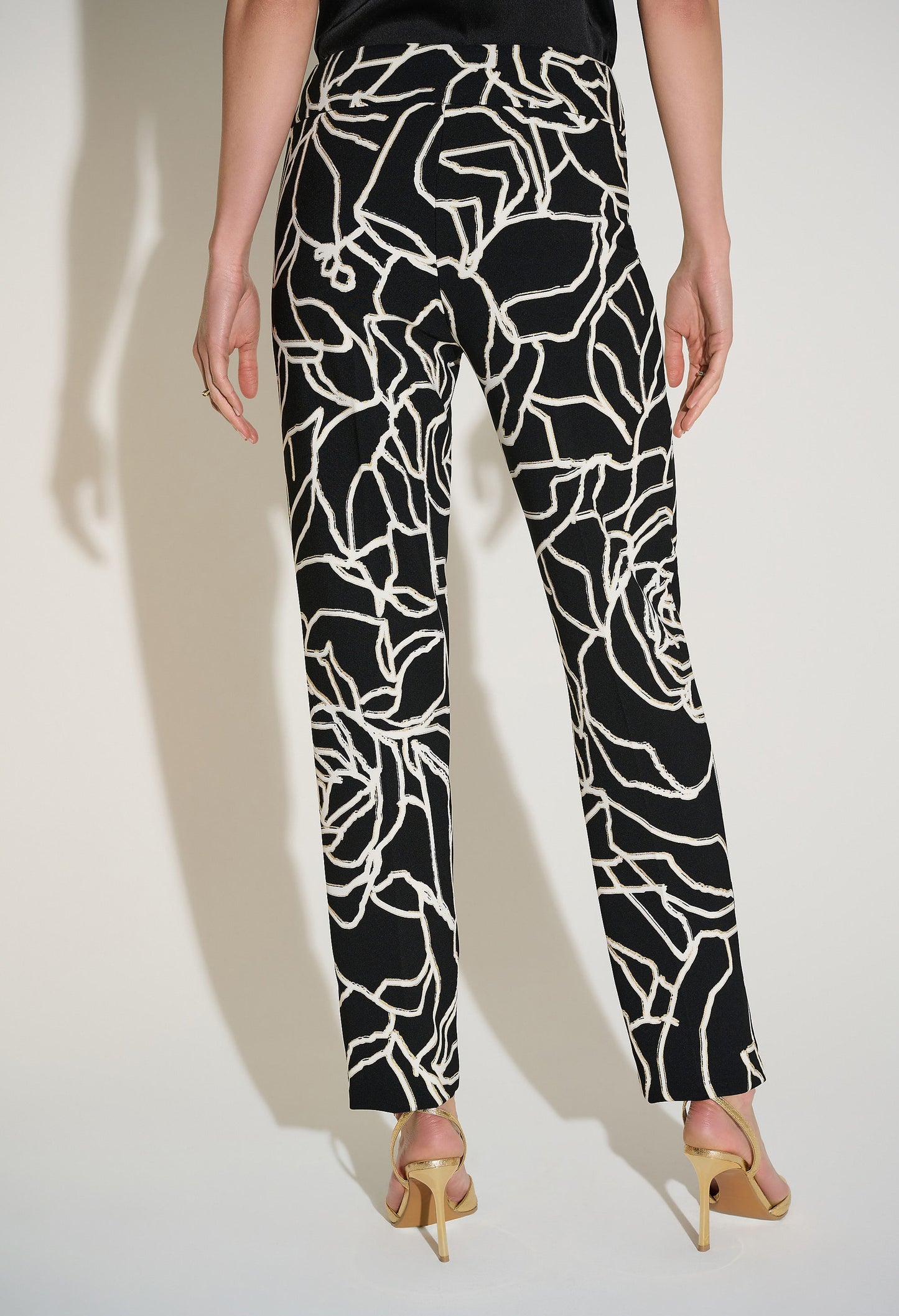 Slim Formal Abstract Trousers