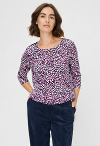 Ditsy Print Blouse