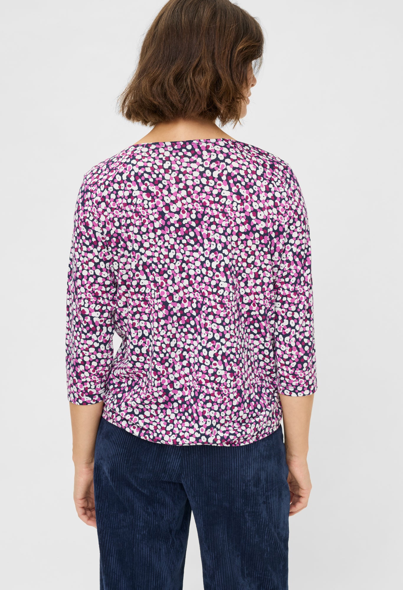 Ditsy Print Blouse