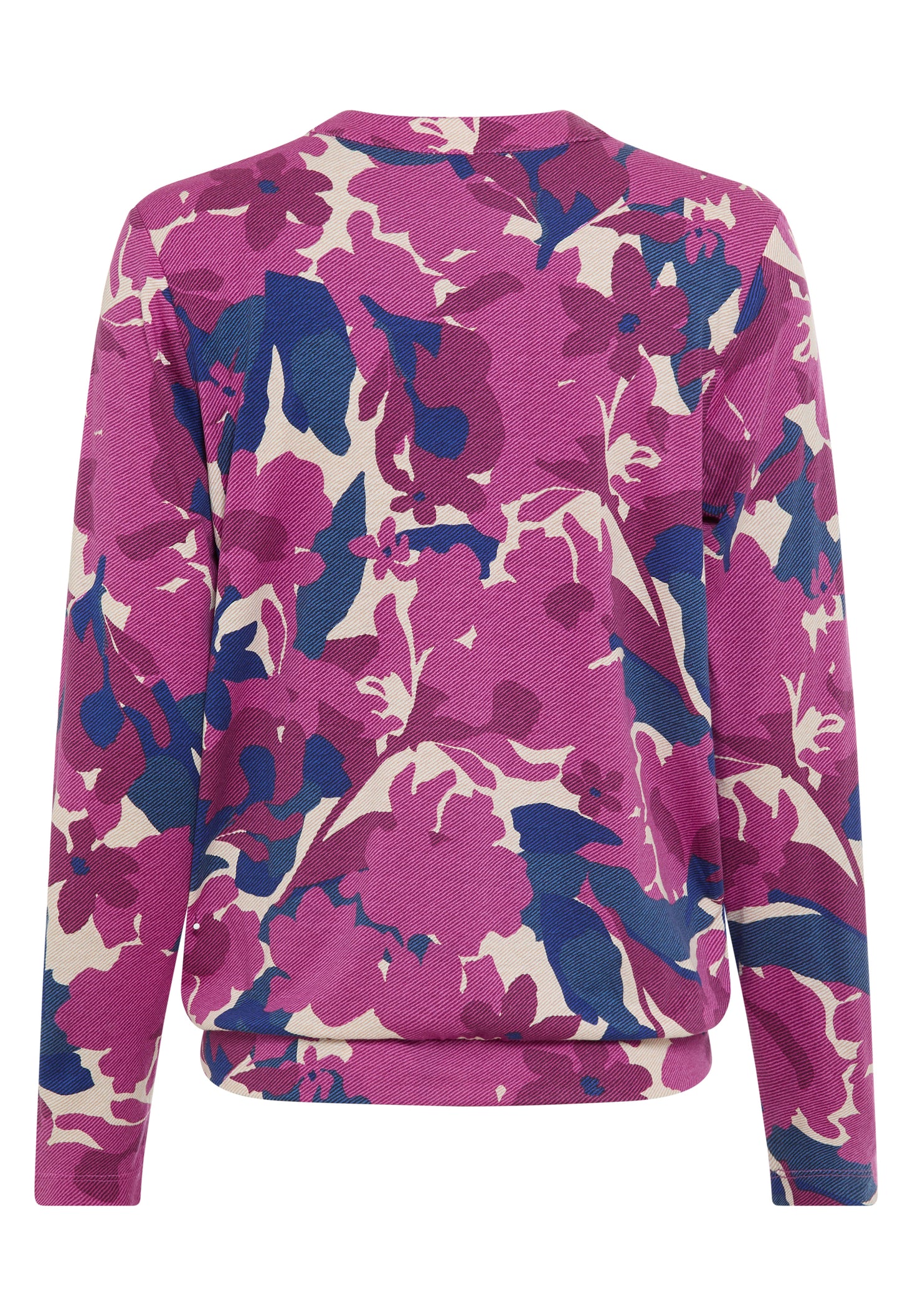 Floral Print V-Neck Blouse