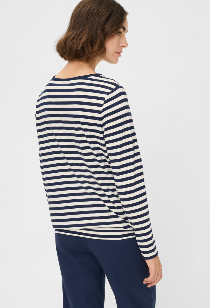 Striped Long Sleeve Top